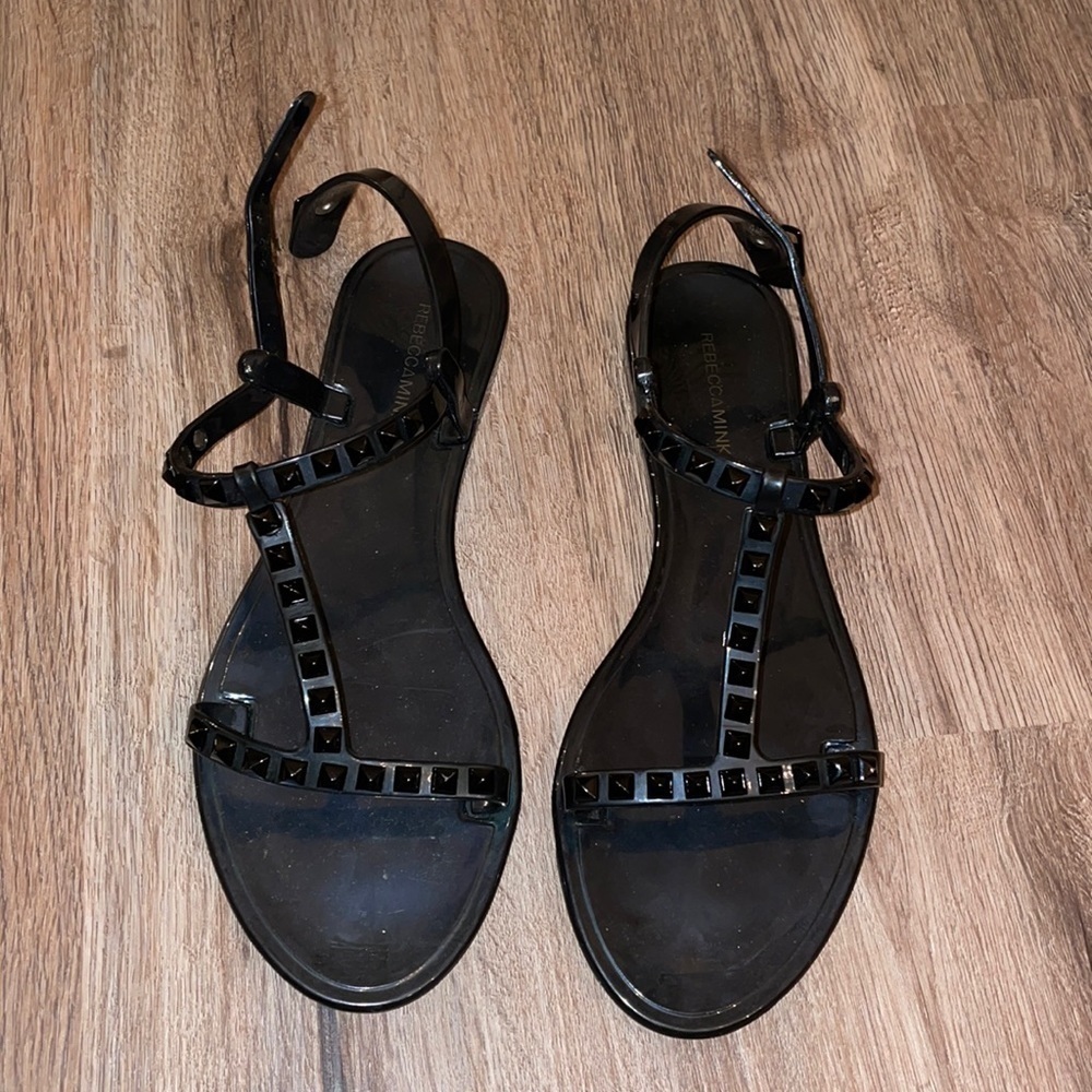 Rebecca Minkoff studded jelly sandals size - 38